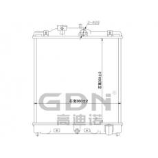 GDN.6.HO.003M-23 本田鋁質(zhì)散熱器