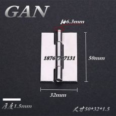 304不銹鋼2寸工業電柜鉸鏈50*32*1.5無孔焊接機械設備合頁