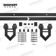 美式谷倉(cāng)門(mén)軌道吊軌滑輪五金移門(mén)室內(nèi)門(mén)廚房門(mén)軌道滑軌
